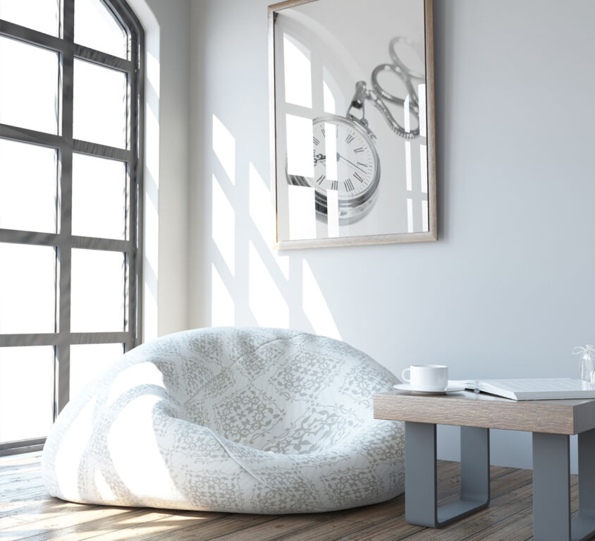 Minimal & Light Living Area
